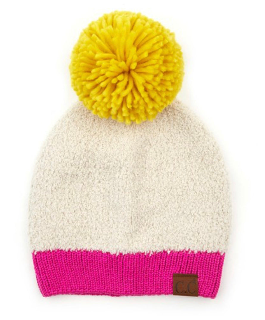 CC Beanie Spot-On Neon