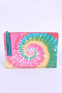 Tie Dye Clutch