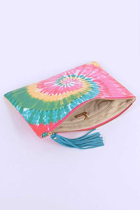 Tie Dye Clutch